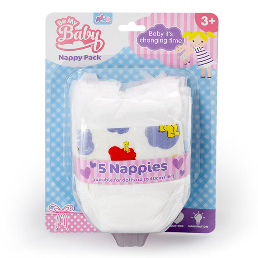 Be My Baby Nappies 5 Pack