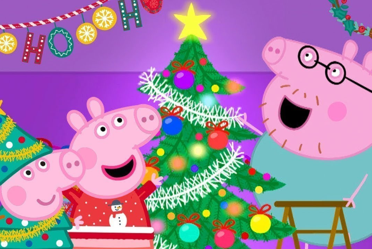 Peppa Pig Celebrates Christmas With Family