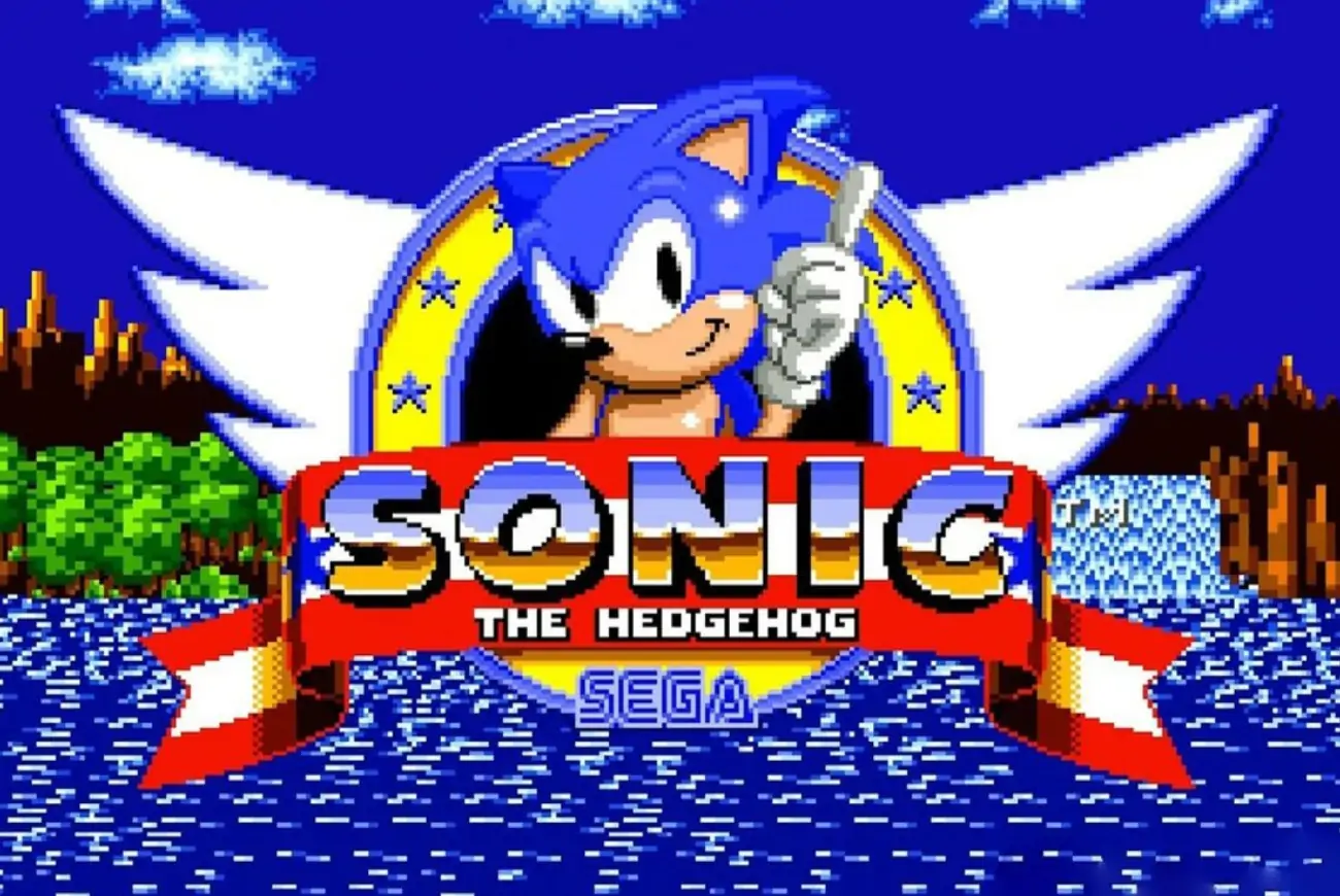 Sonic Start Screen