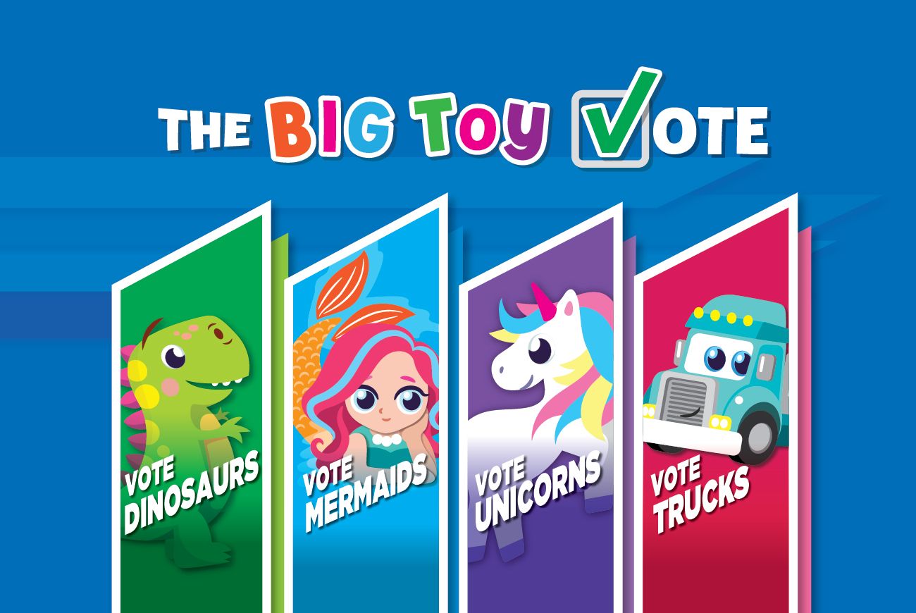 The Entertainer The Big Toy Vote event toy manifestos.