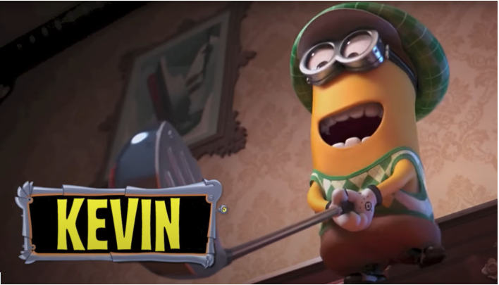 Kevin from Minions.