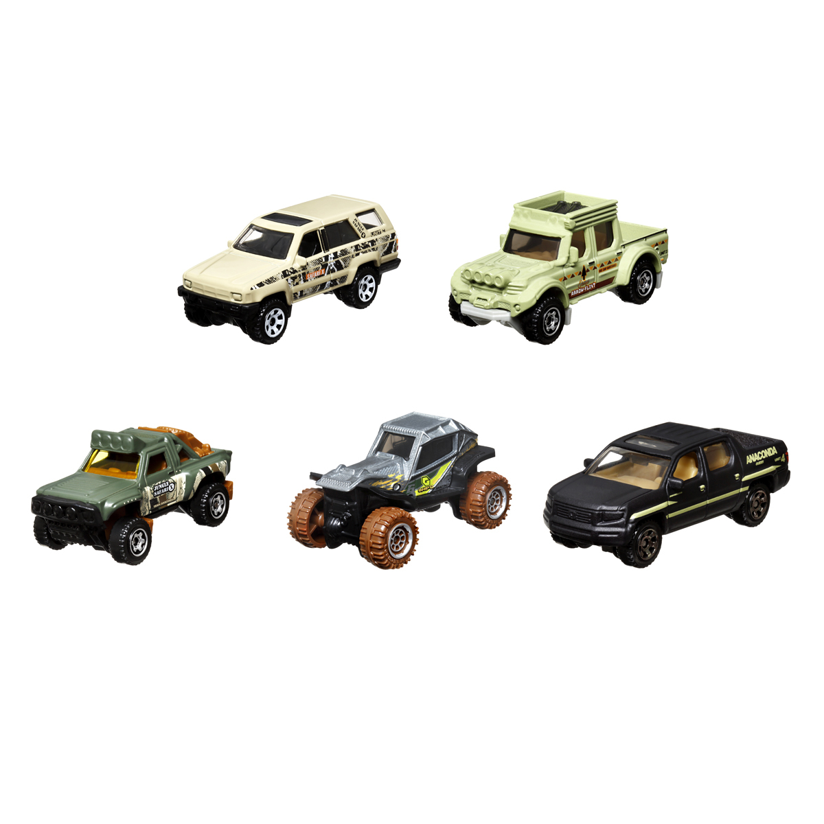 Matchbox MBX Adventure II Car Set The Entertainer