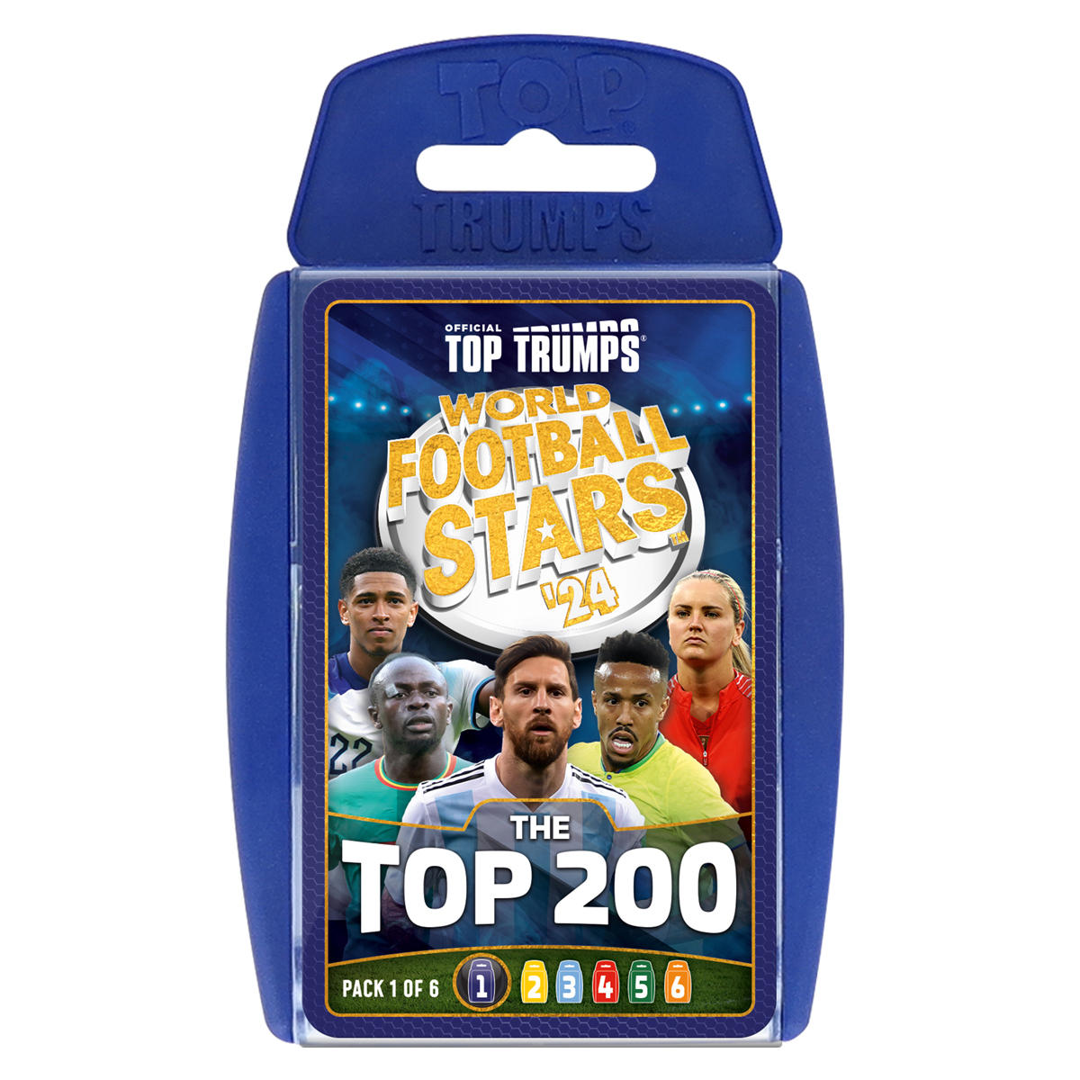 Top Trumps World Football Stars Top 200 Pack 1 Card Game | The Entertainer