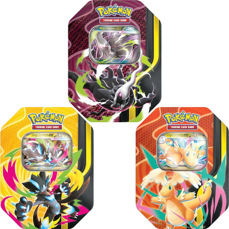 Pokémon TCG: Mega Forces Tin (Styles Vary)