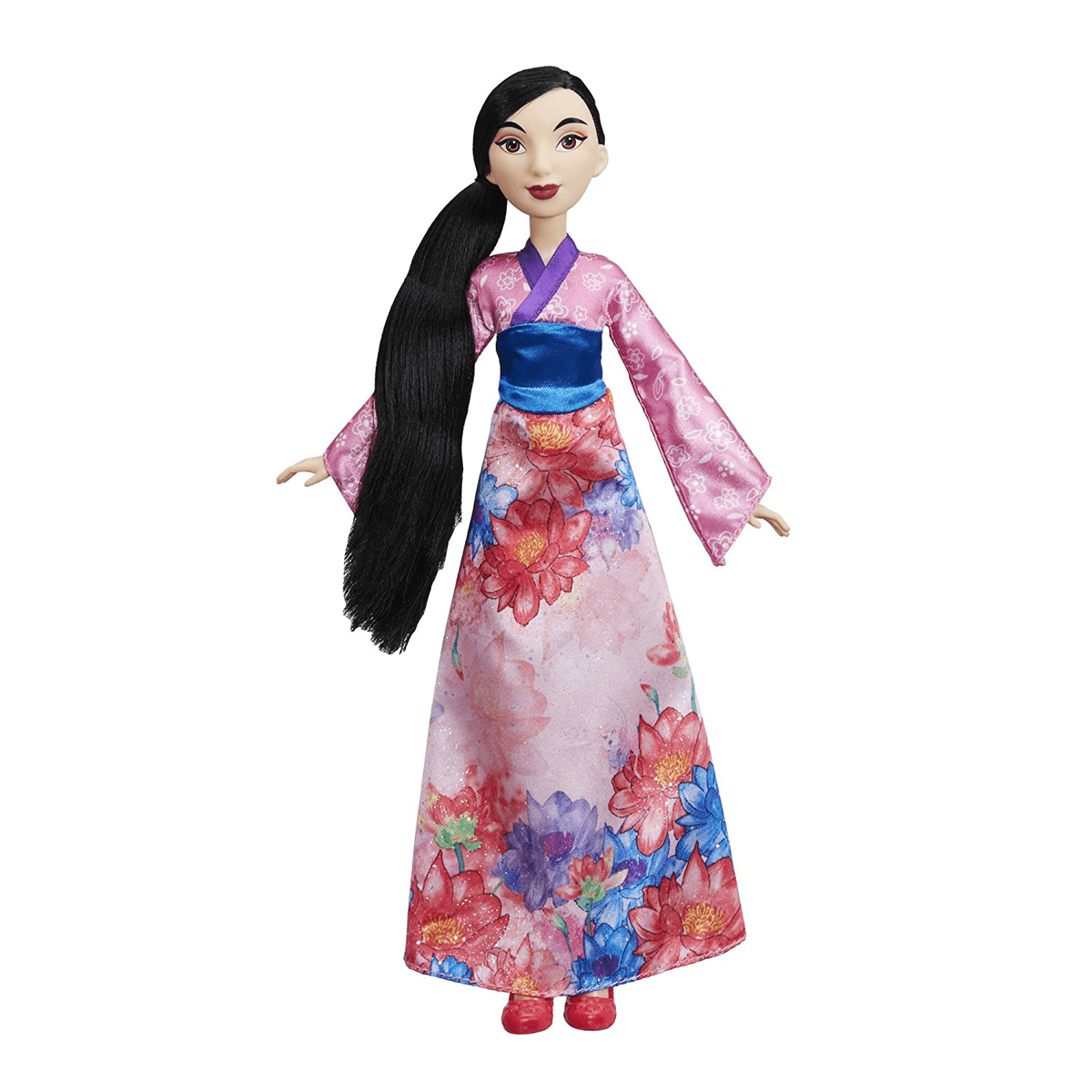 Disney Princess 27cm Mulan Fashion Doll Pink Dress The Entertainer