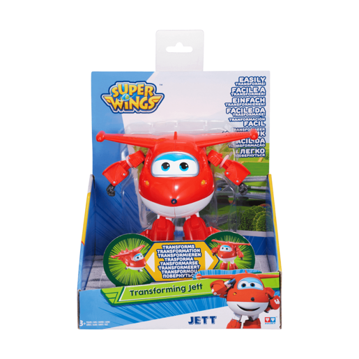 Auldey Toys - Super Wings Transforming Character, Jett 