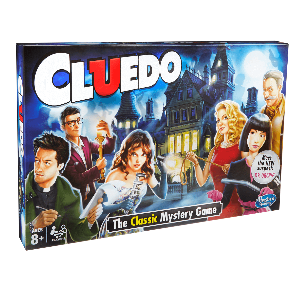 Clue Board Game, Mystery Games for 2-6 Players, Family Games for