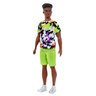 Barbie Ken Fashionistas Doll - Camo Top and Neon Green Shorts