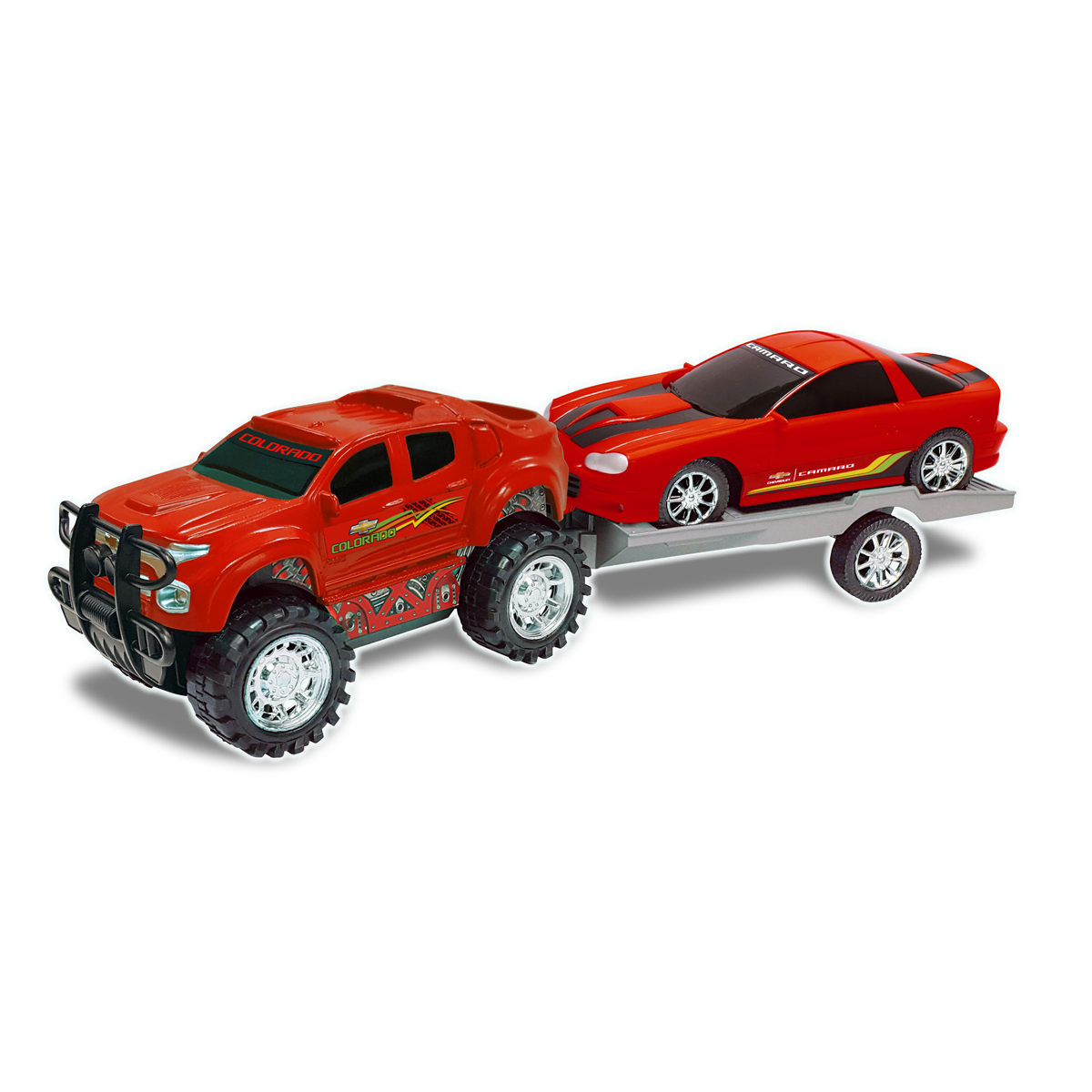  Truck and Trailer - Red