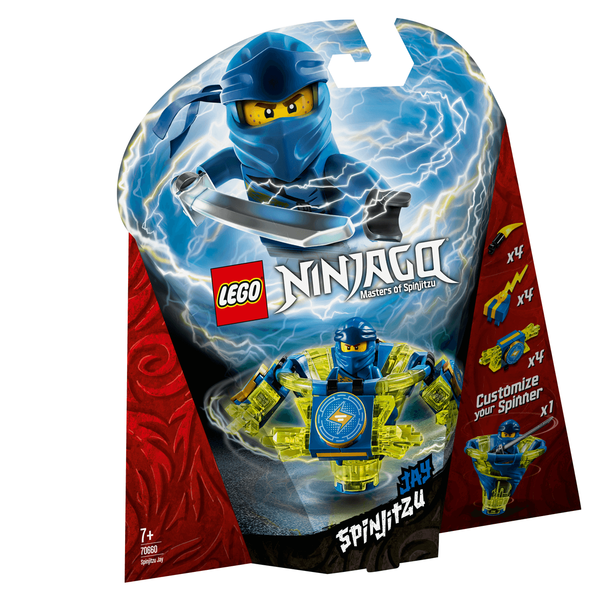 Lego Ninjago Spinjitzu Jay 70660