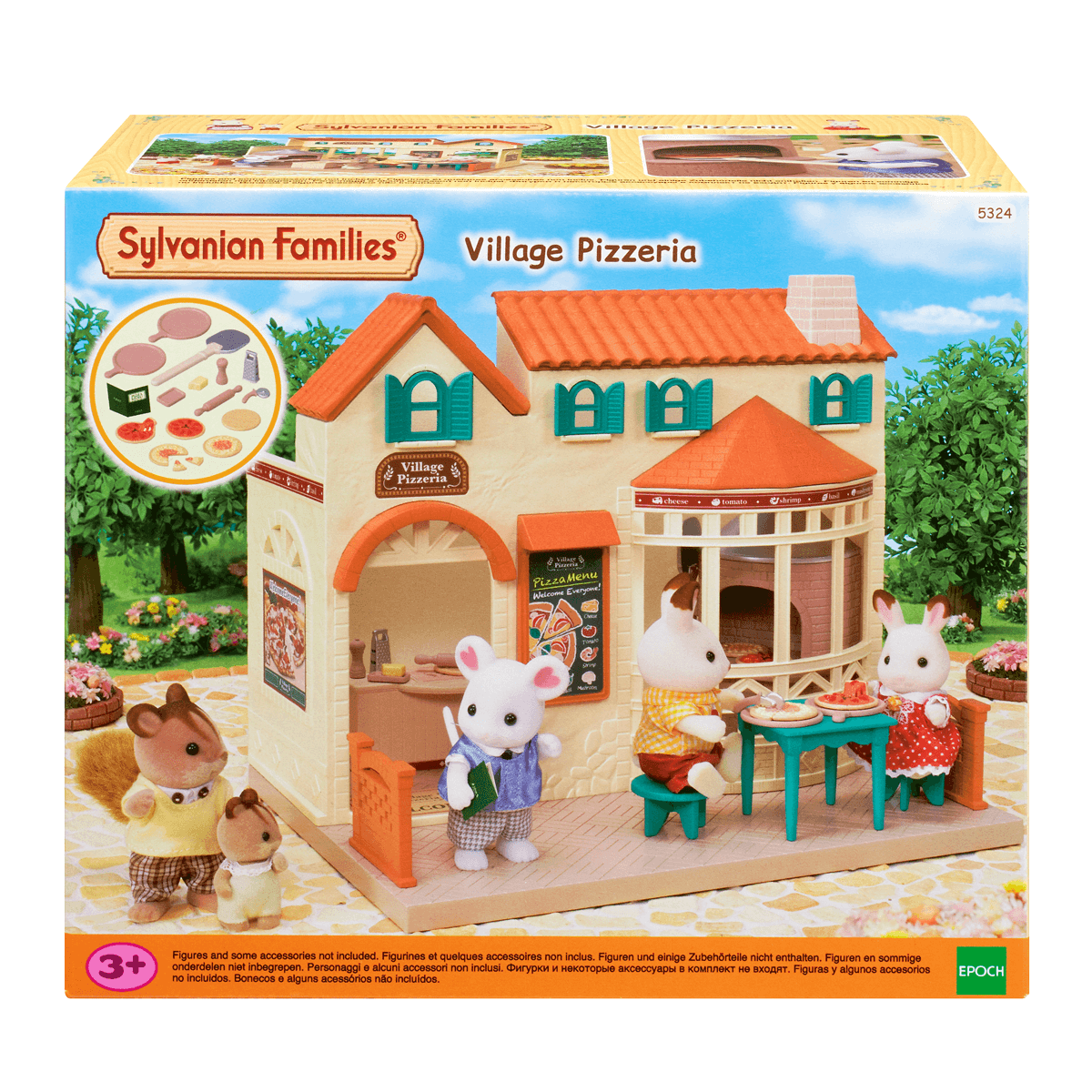  Sylvanian Families Village Pizzeria