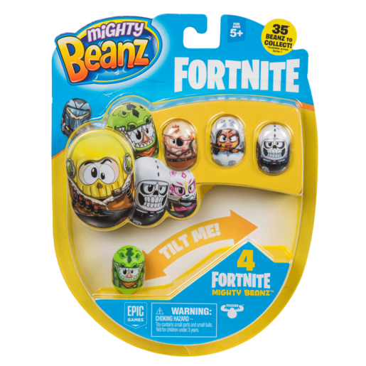 mighty beanz fortnite 4 beanz - fortnite chest toys
