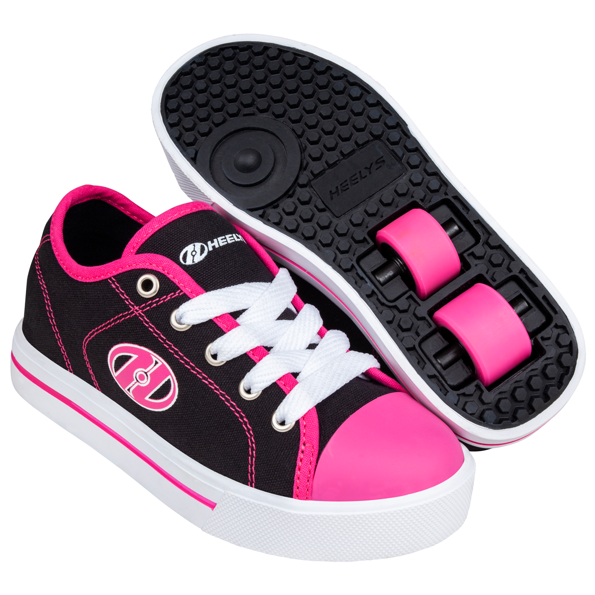  Heelys Classic Pink Skate Shoes - Size 2