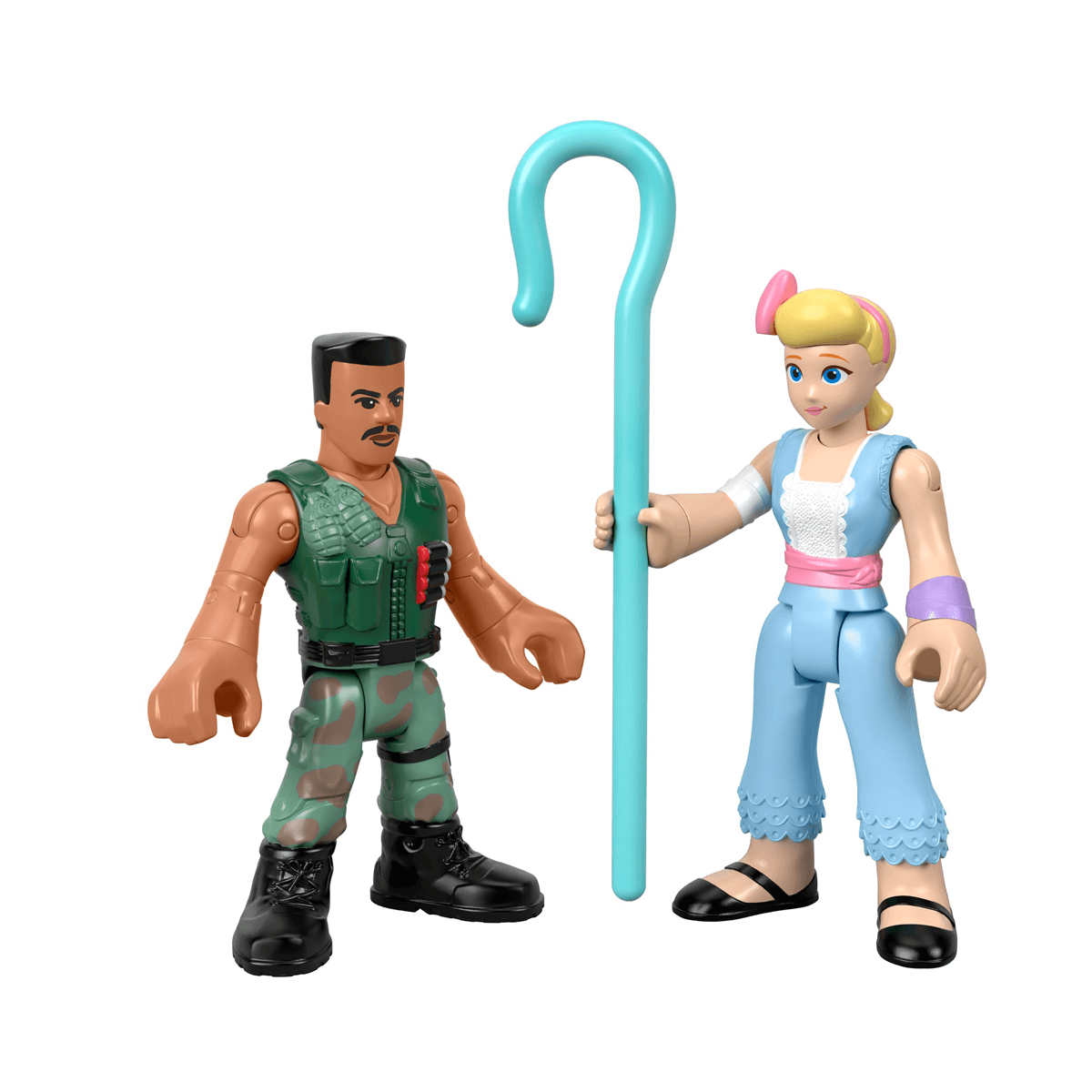  Imaginext Disney Pixar Toy Story 4 - Combat Carl and Bo Peep Figures