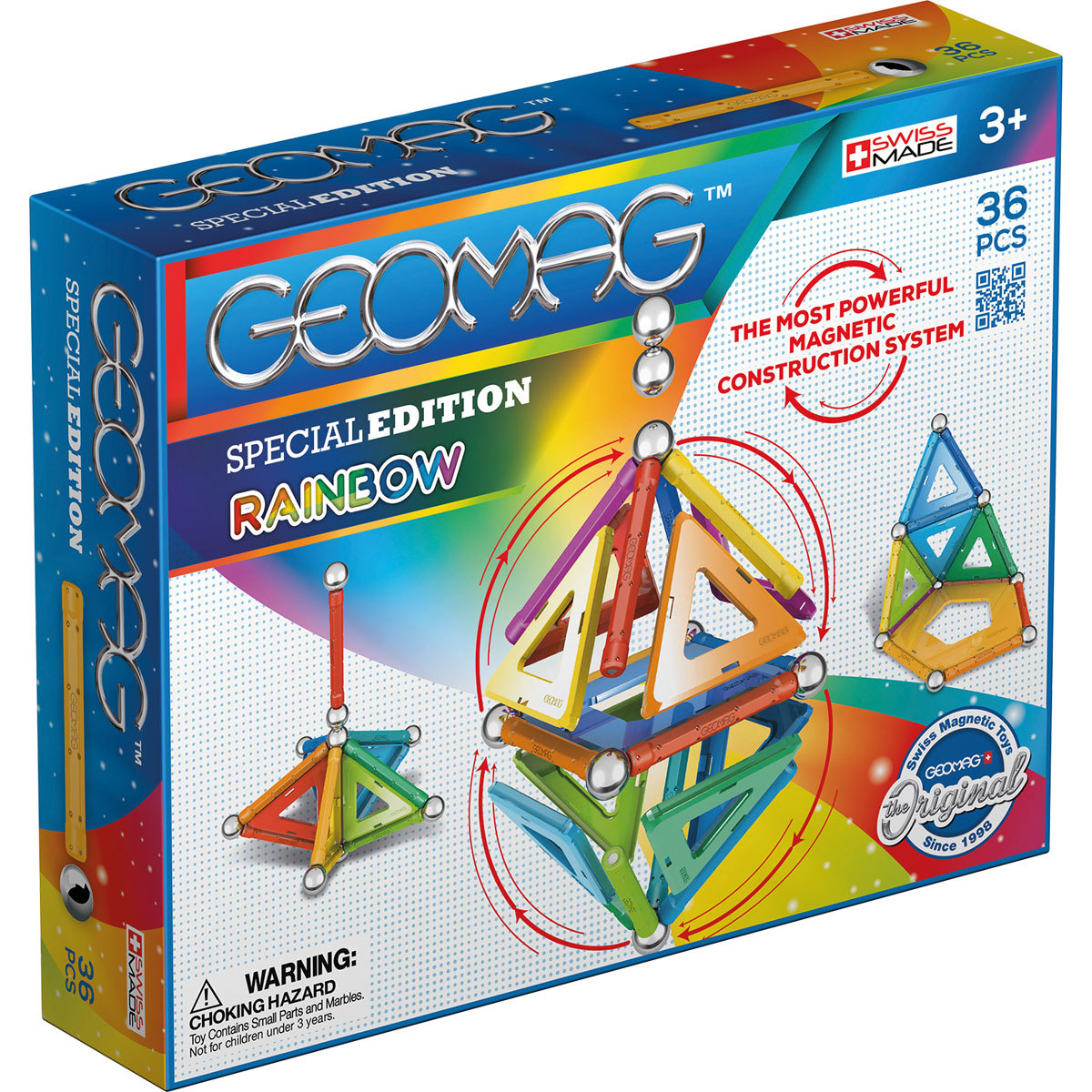  Geomag Rainbow 36 Piece Set