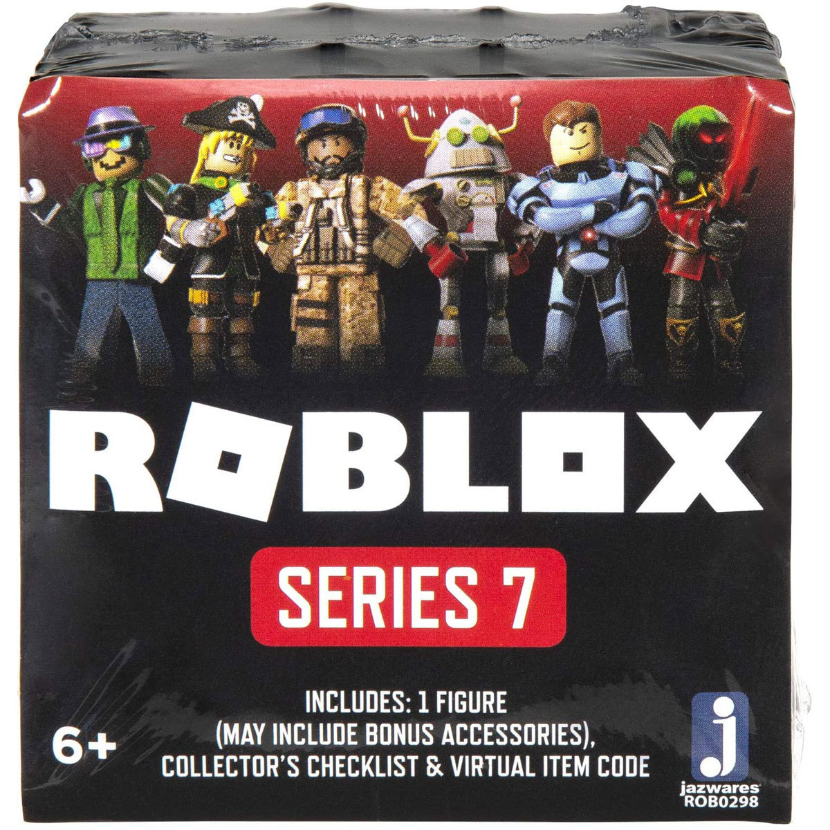 Roblox Mystery Figure Series 7 One Figure Supplied The Entertainer - roblox figure with virtual code series 3 new club dj the