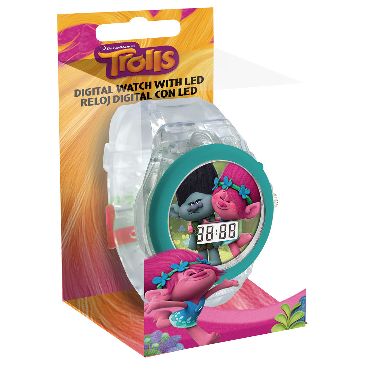  DreamWorks Trolls Digital LED Watch