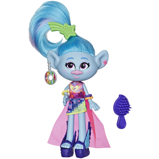 DreamWorks Trolls World Tour Glam Satin Fashion Doll | The Entertainer