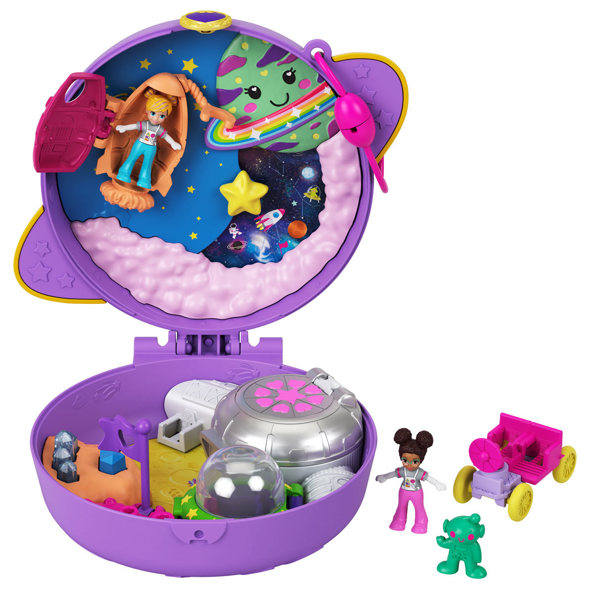  Polly Pocket Micro Saturn Space