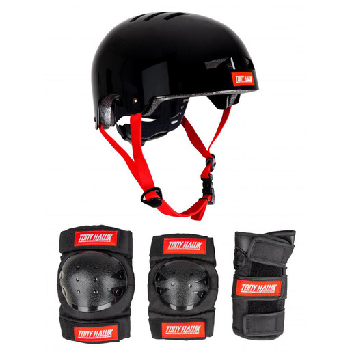 Image of Tony Hawk Protective Set Helmet and Pads - 4-8 Years
