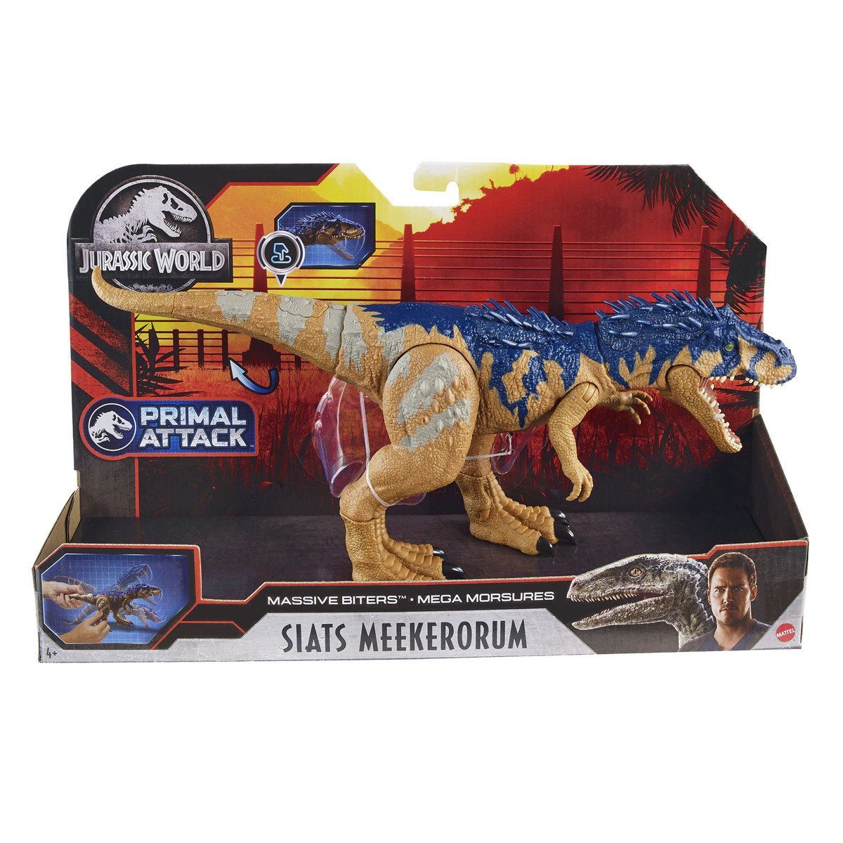  Jurassic World Massive Biters Figure - Siats Meekerorum