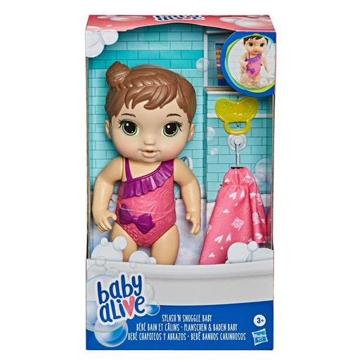 Baby Alive Splash N Snuggle Baby Doll For Water Play The Entertainer