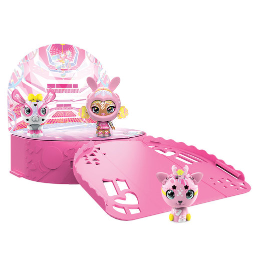 Image of Zoobles Dance Studio Multipack Playset and Storage Case with 3 Exclusive Figures