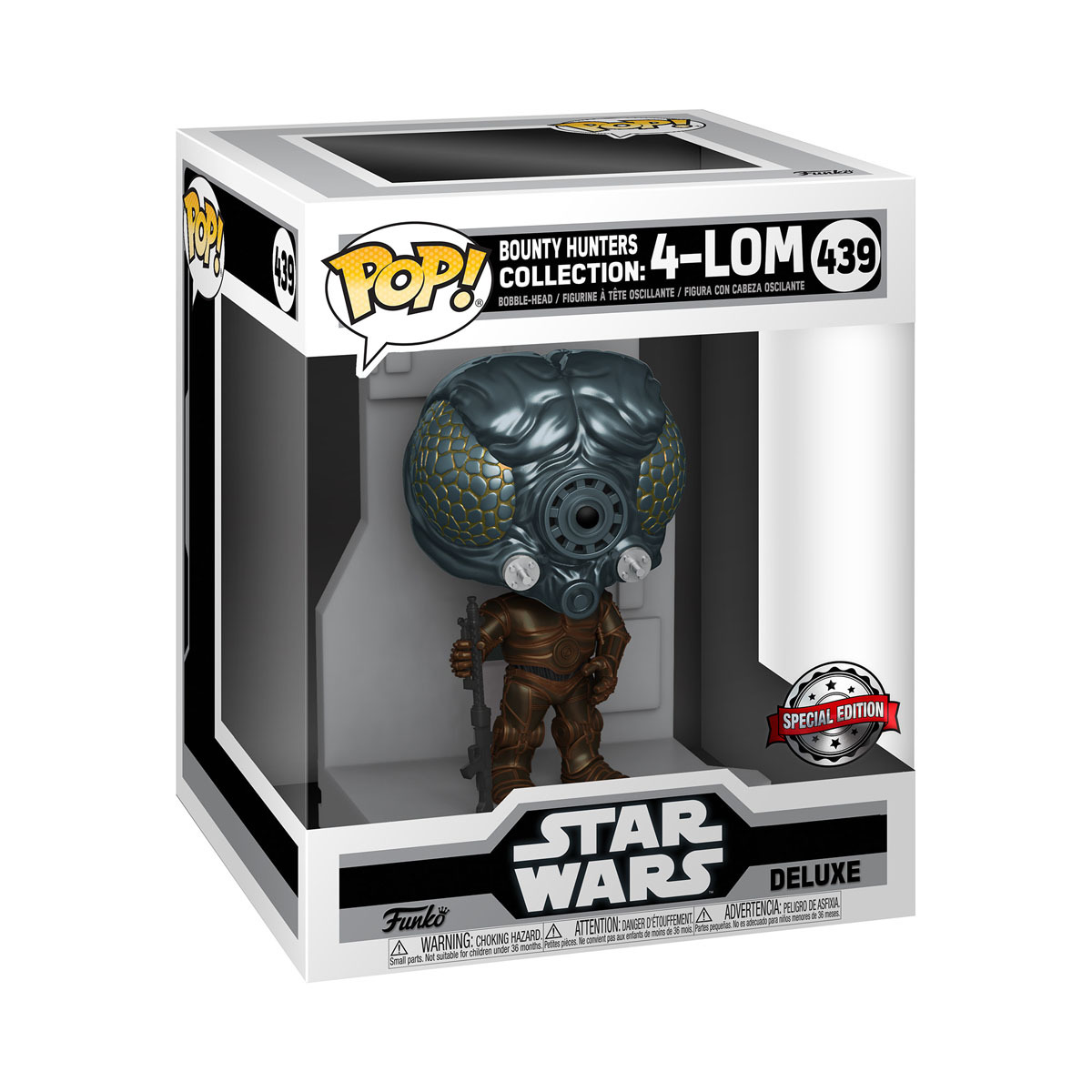 Funko Pop! Star Wars Bounty Hunters Collection - 4-LOM Vinyl