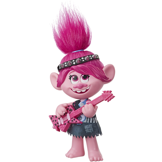 DreamWorks Trolls World Tour Pop-to-Rock Poppy Singing Doll | The ...