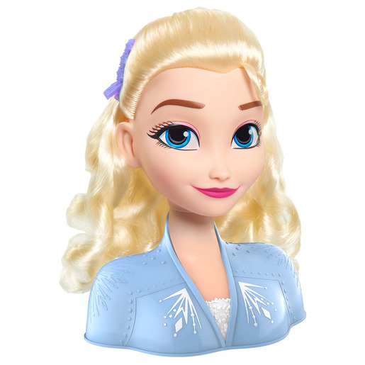 elsa styling doll head