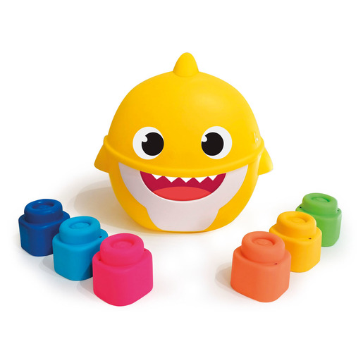 Image of Nickelodeon Baby Shark Soft Blocks Bucket