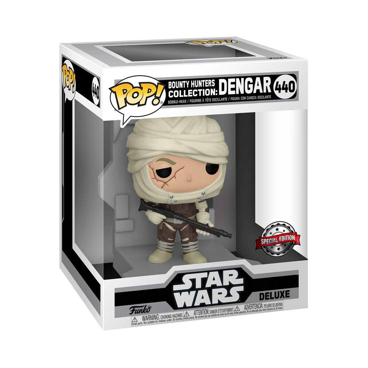 Funko Pop! Star Wars Bounty Hunters Collection - Deluxe Dengar Vinyl Figure