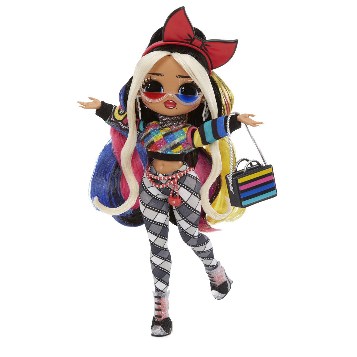 LOL Surprise OMG Movie Magic Gamma Babe Fashion Doll - 25 Surprises, 2  Outfits, 3D Glasses, Accessories, Playset, Ages 4-7+