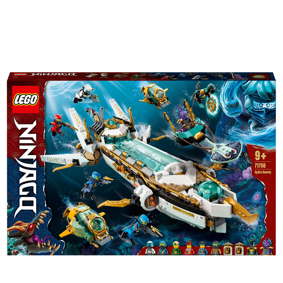 LEGO NINJAGO Hydro Bounty Submarine 71756