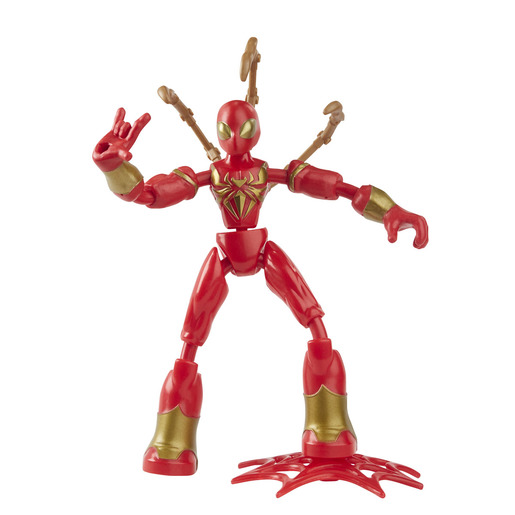 Image of Spider-Man Bend and Flex 23cm Figure - Iron Spider