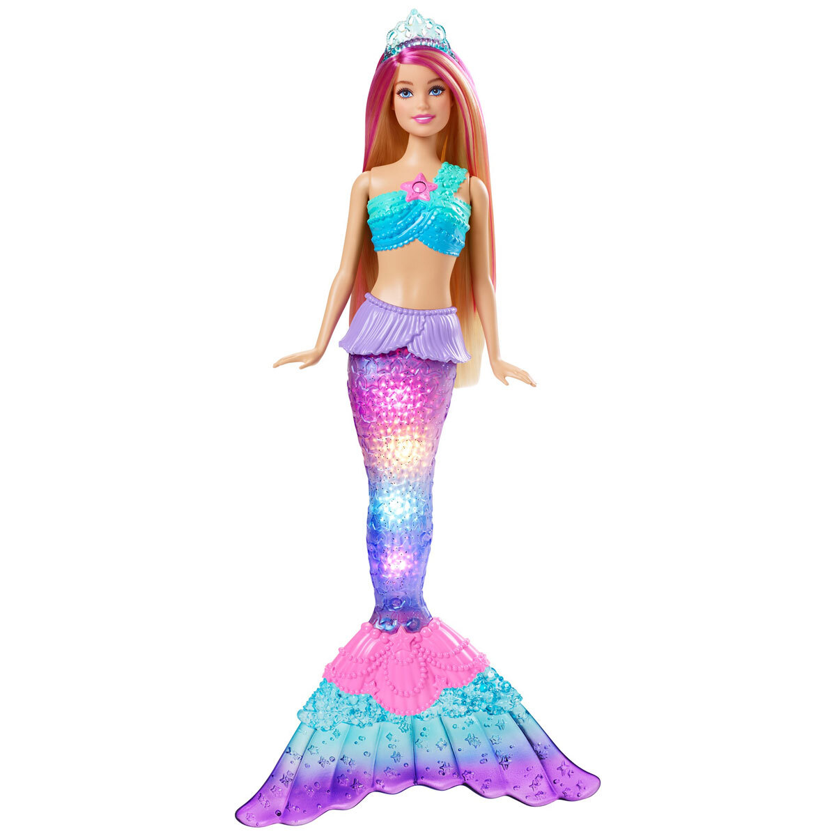 Barbie mermaid hot sale doll asda