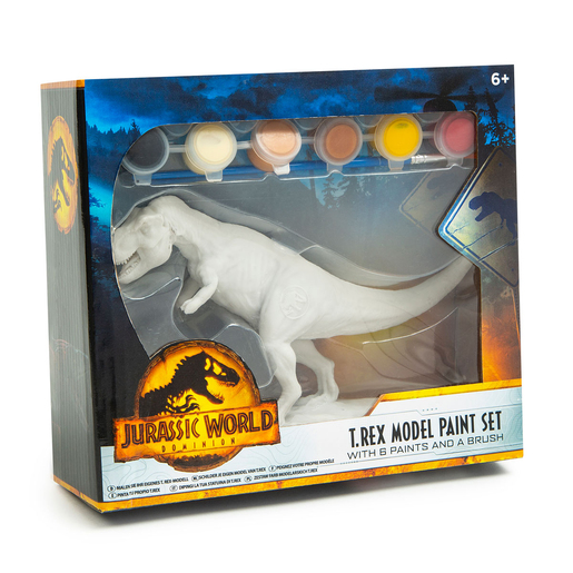 Image of Jurassic World T-Rex Model Paint Set