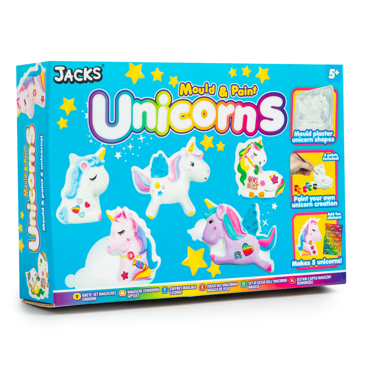  STEM-Accredited Unicorn Painting Kit for Kids - Paint Your Own  Unicorn Craft Kit Toys w 2 Unicorn Headbands, Pegasus, Alicorn & Paint Sets  for Kids Ages 4-8 - Unicorns Gifts for