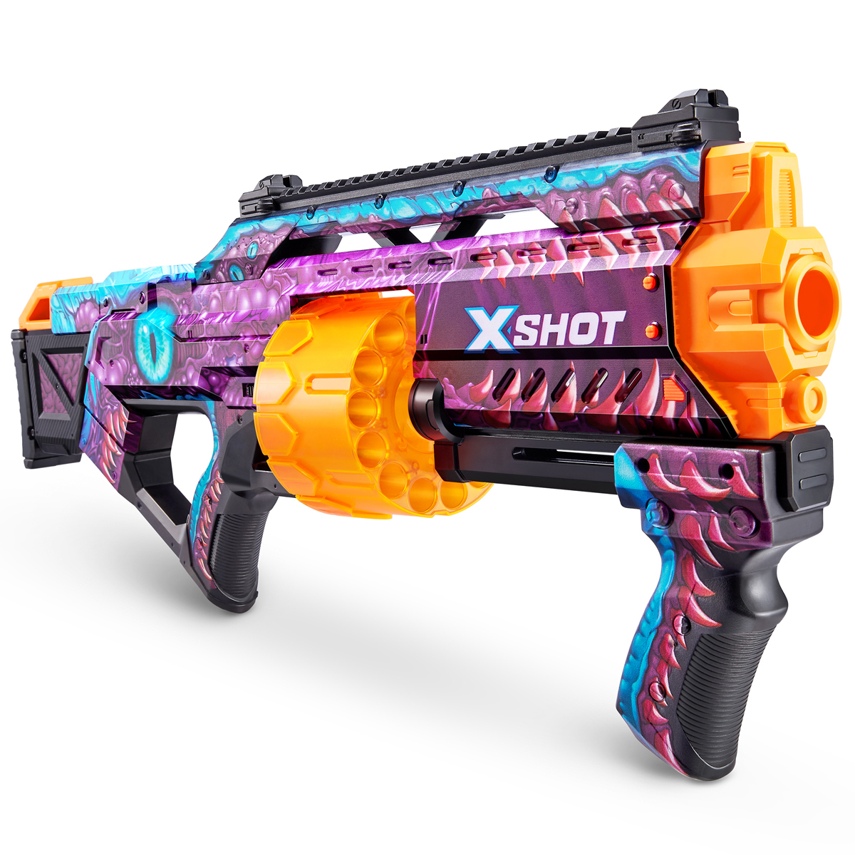 X-Shot Skins Last Stand - Enigma Blaster with 16 Darts by ZURU