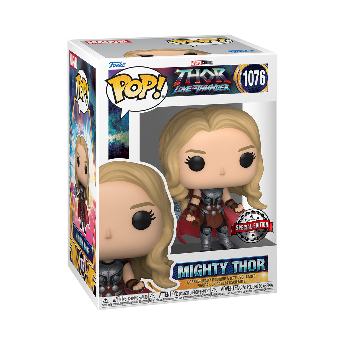 Marvel Thor love and thunder mighty Thor 1076 - Exclusive Funko Pop! V –  Tall Man Toys & Comics