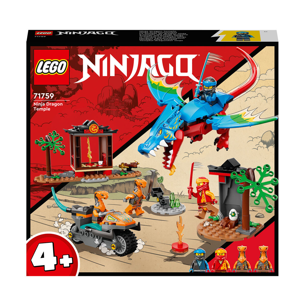 Lego ninjago sets sale with all ninjas