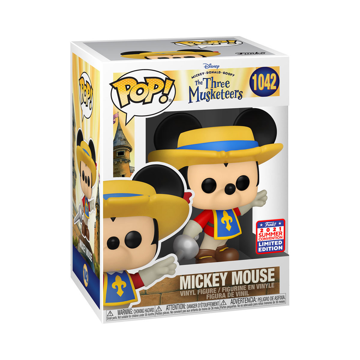 Funko Pop! Disney The Three Musketeers - Mickey Mouse Vinyl Figure