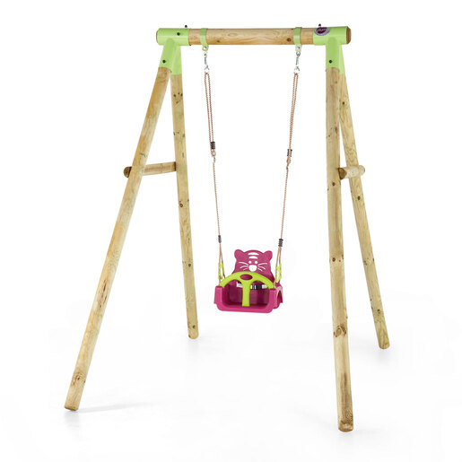 Image of Plum Quoll Wooden Swing Set