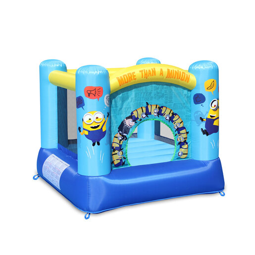 Image of Plum Minions Inflatable Bouncer Bouncy Castle