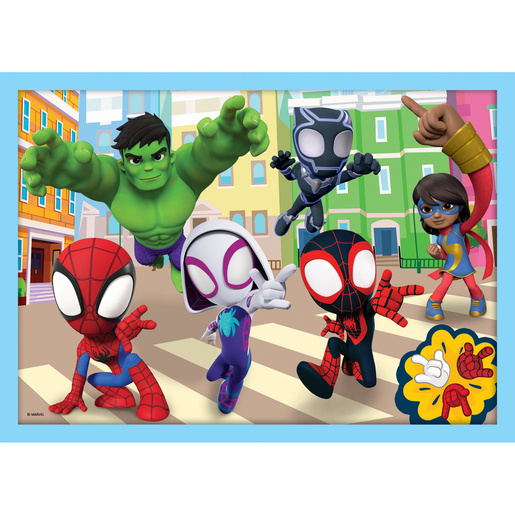TREFL - Jigsaw Puzzle Spider-Man To Back-to-Front – 100 Parts TRF16347