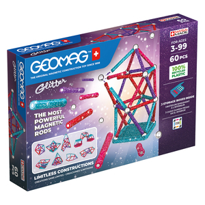Geomag - Classic Color Recycled Magnetic Toy Set - 142 Pieces