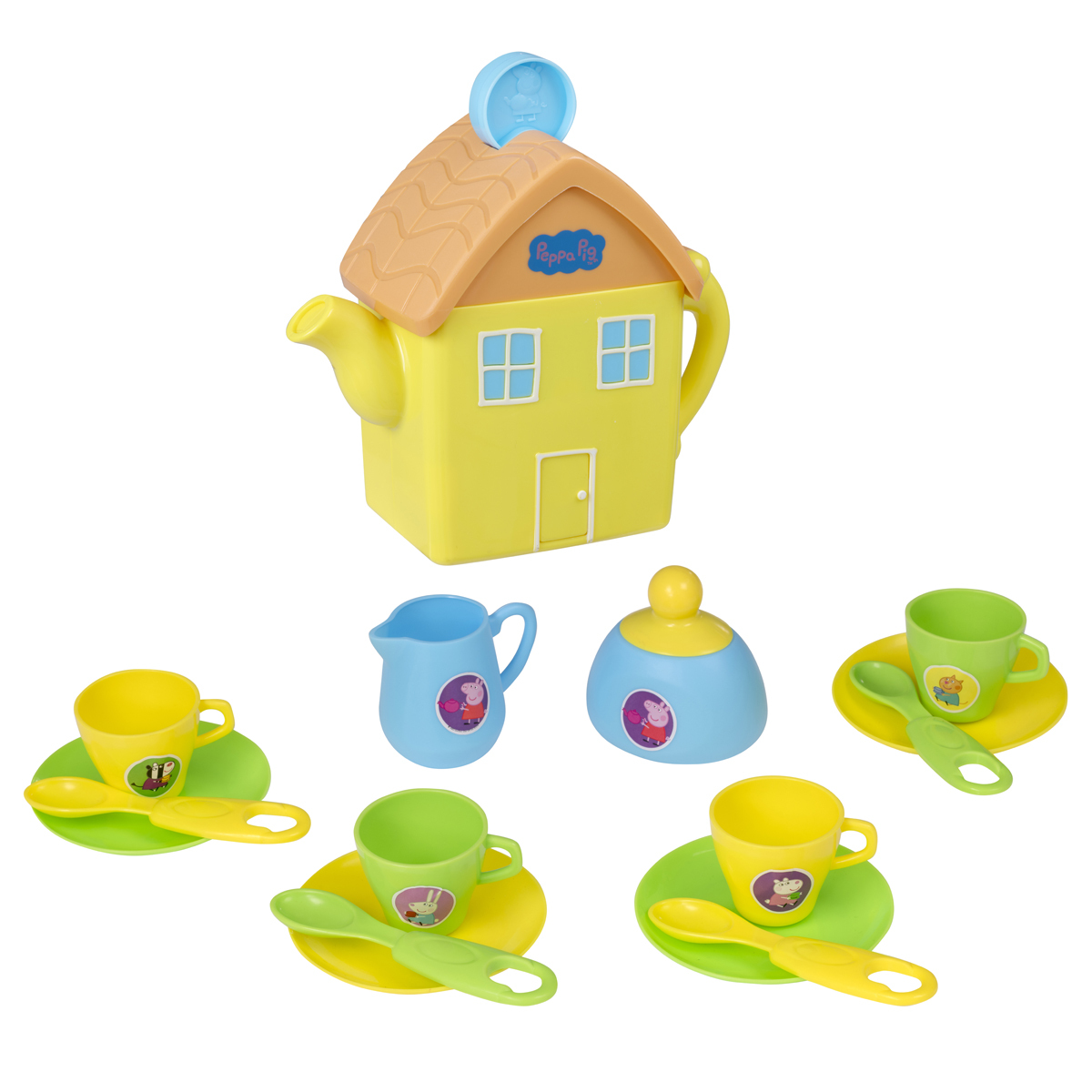 Peppa pig deluxe house sales tea set