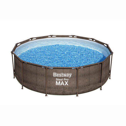 Image of Bestway Steel Pro MAX Frame 12ft Above Ground Swimming Pool - 39' Deep