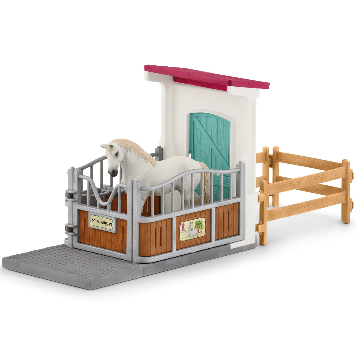 Schleich Horse Club Horse Stall Extension Playset | The Entertainer