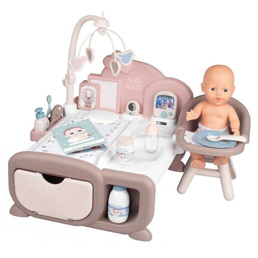 Smoby Baby Doll Cocoon Nursery Playset
